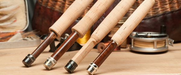 This is a selection of my fresh water split bamboo fly rods.